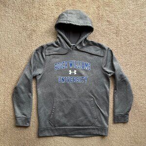 Roger Williams University Sweatshirt Mens Medium Hoodie Pullover Under Armour